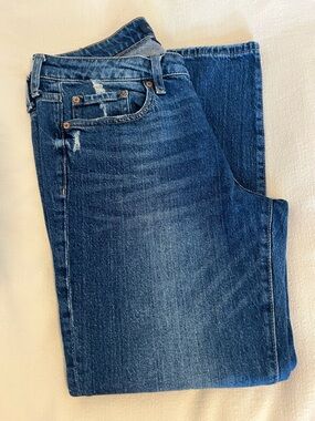 Aeropostale Women’s Slim Straight Dark Blue Jeans